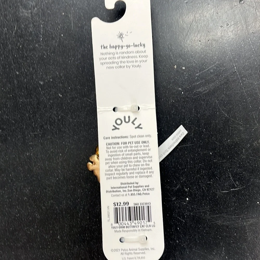 Youly cat collar size large/xl